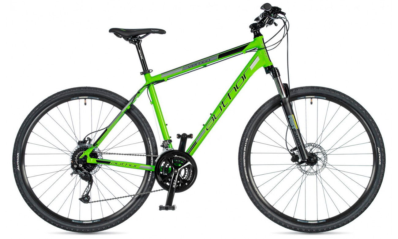 Велосипед AUTHOR Vertigo 29" (2020) 2020 Зеленый